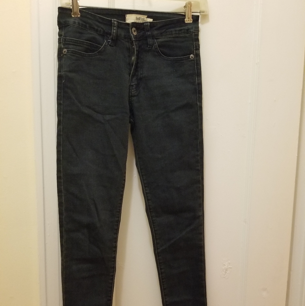 Dark dark blue jeans slim fit